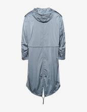 Load image into Gallery viewer, Grey Reflective Nylon Parka