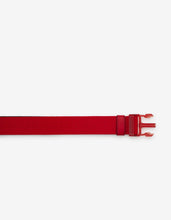 Load image into Gallery viewer, Loubiclic Red Nylon Logo Jacquard Belt
